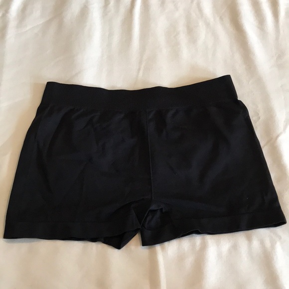 Jockey black nylon activewear sport dance shorts M - Picture 2 of 8